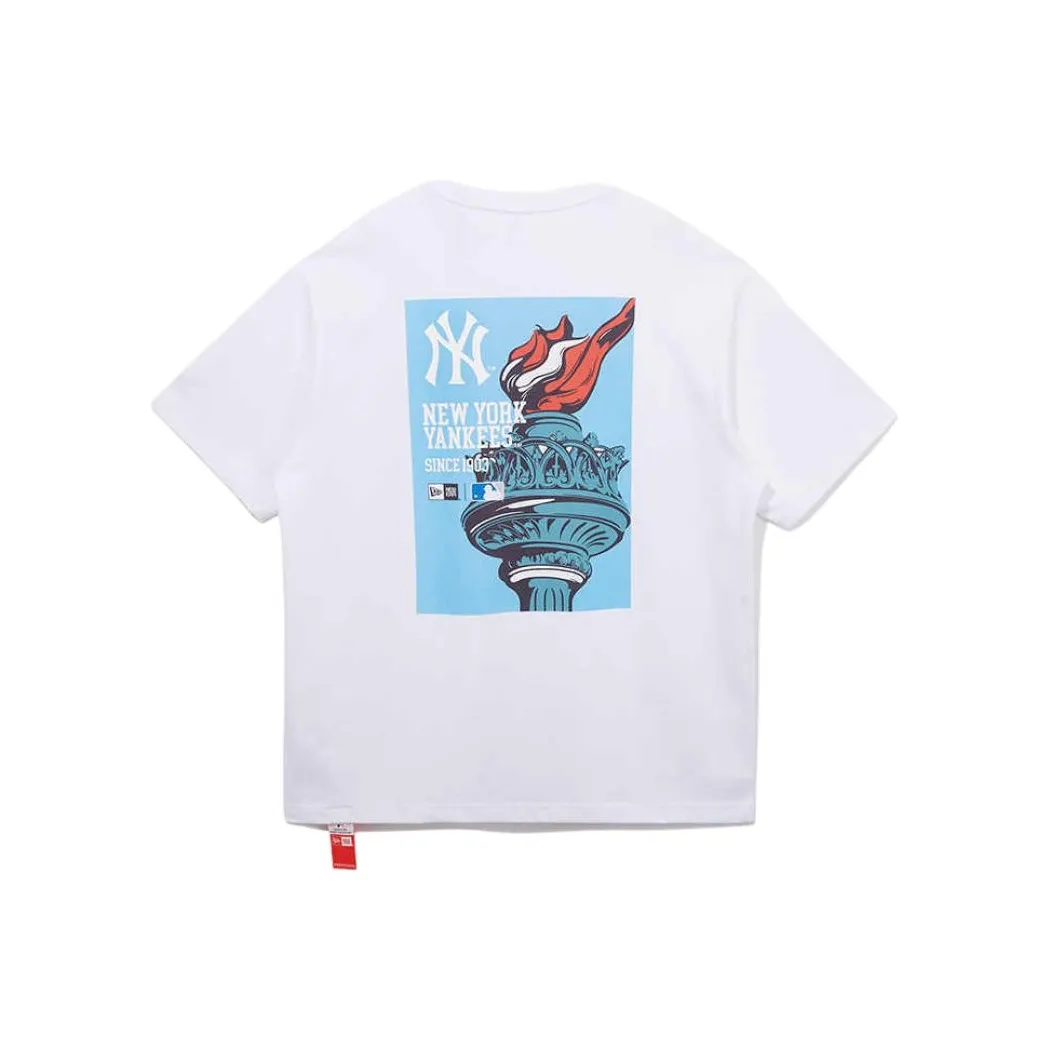 New Era T Shirts Unisex White