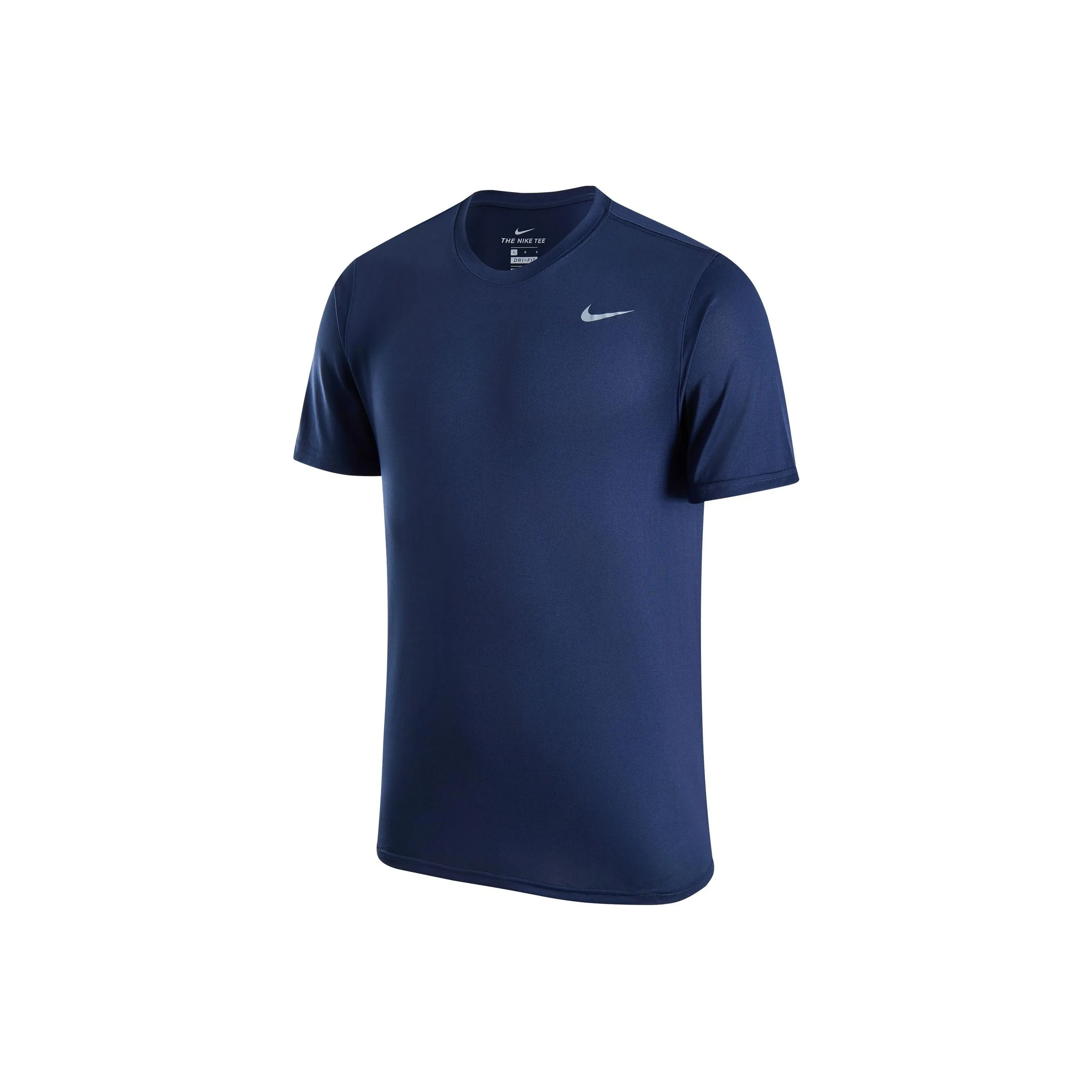 Nike T-Shirt Мужской Университетский Темно-синий Холодный Серый