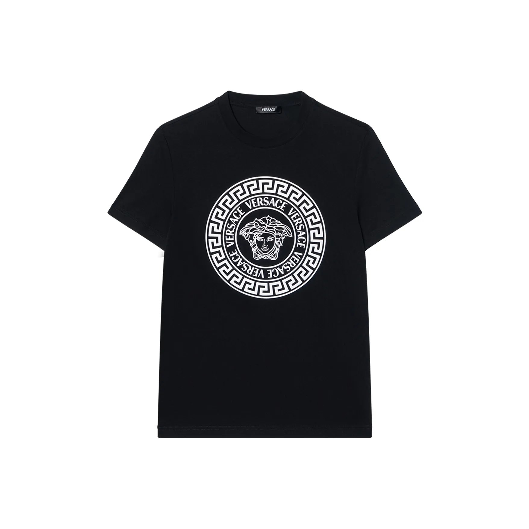 VERSACE Мужские черные T-рубашки