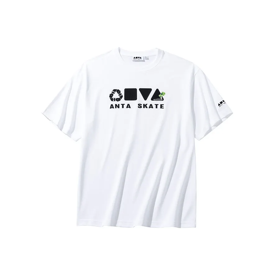 ANTA T-Shirt Унисекс Снежно-Белый