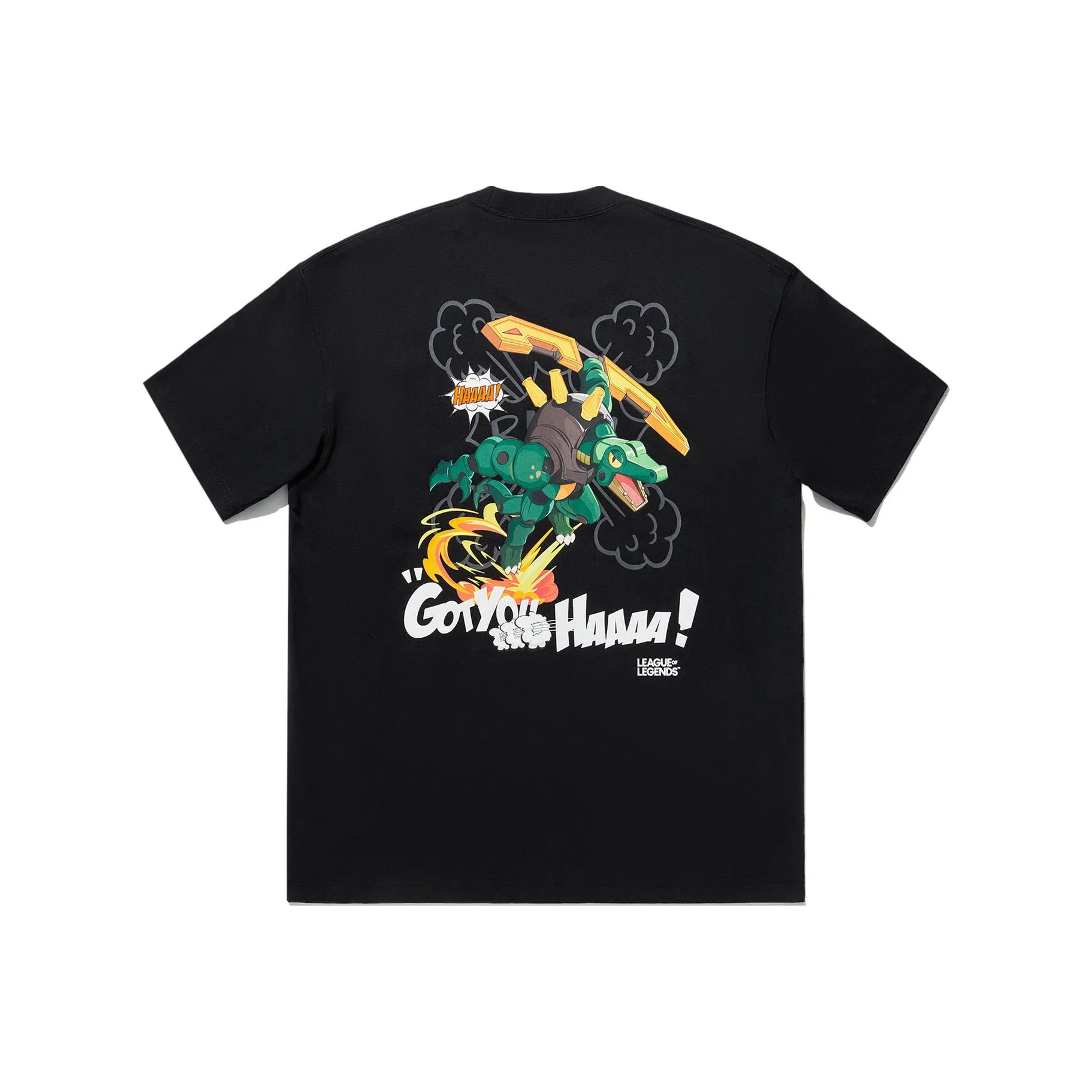 LINING x LEAGUE OF LEGENDS Футболка Унисекс Черная