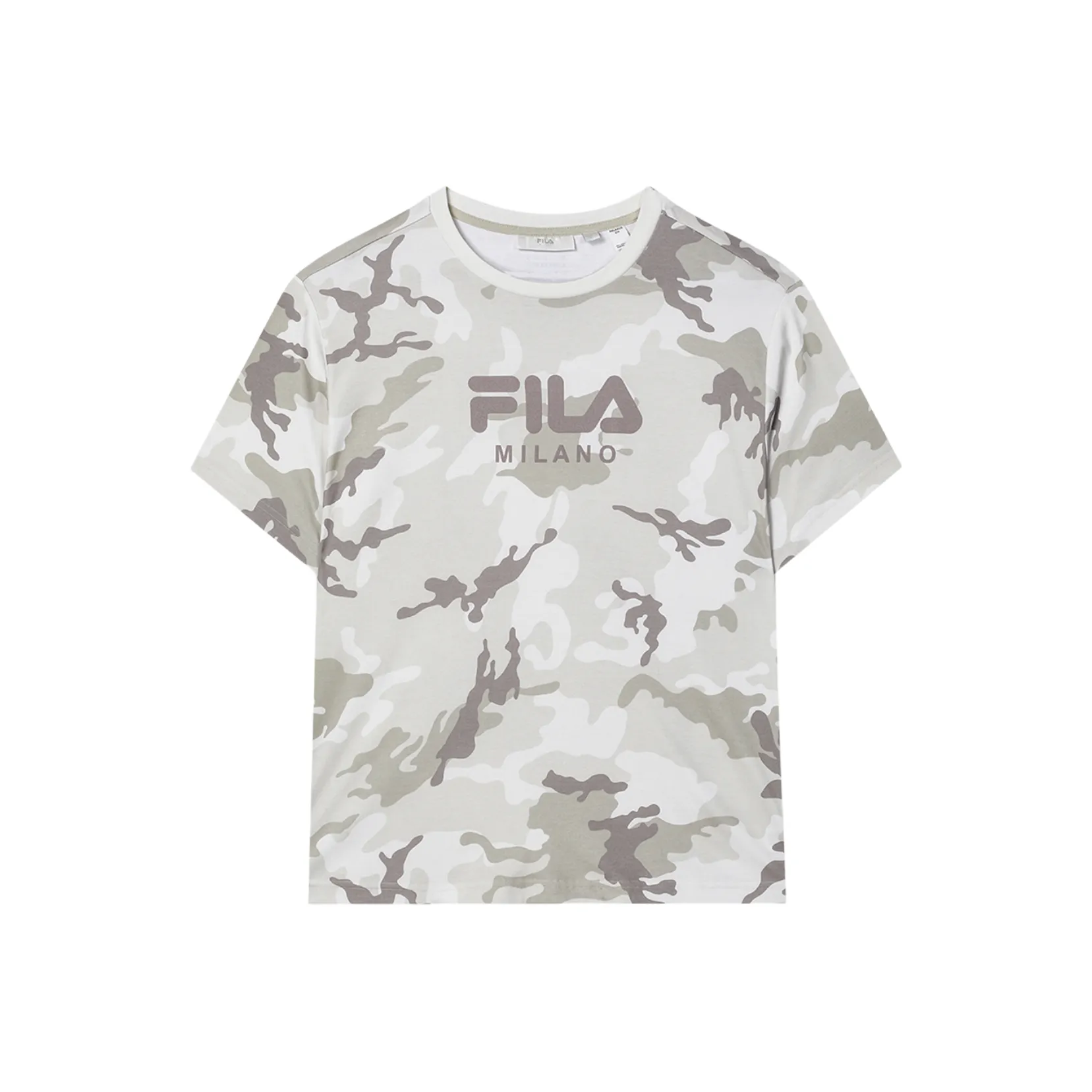 FILA MILANO Italian Luxury Sports Collection T Shirts Men's All Over Print