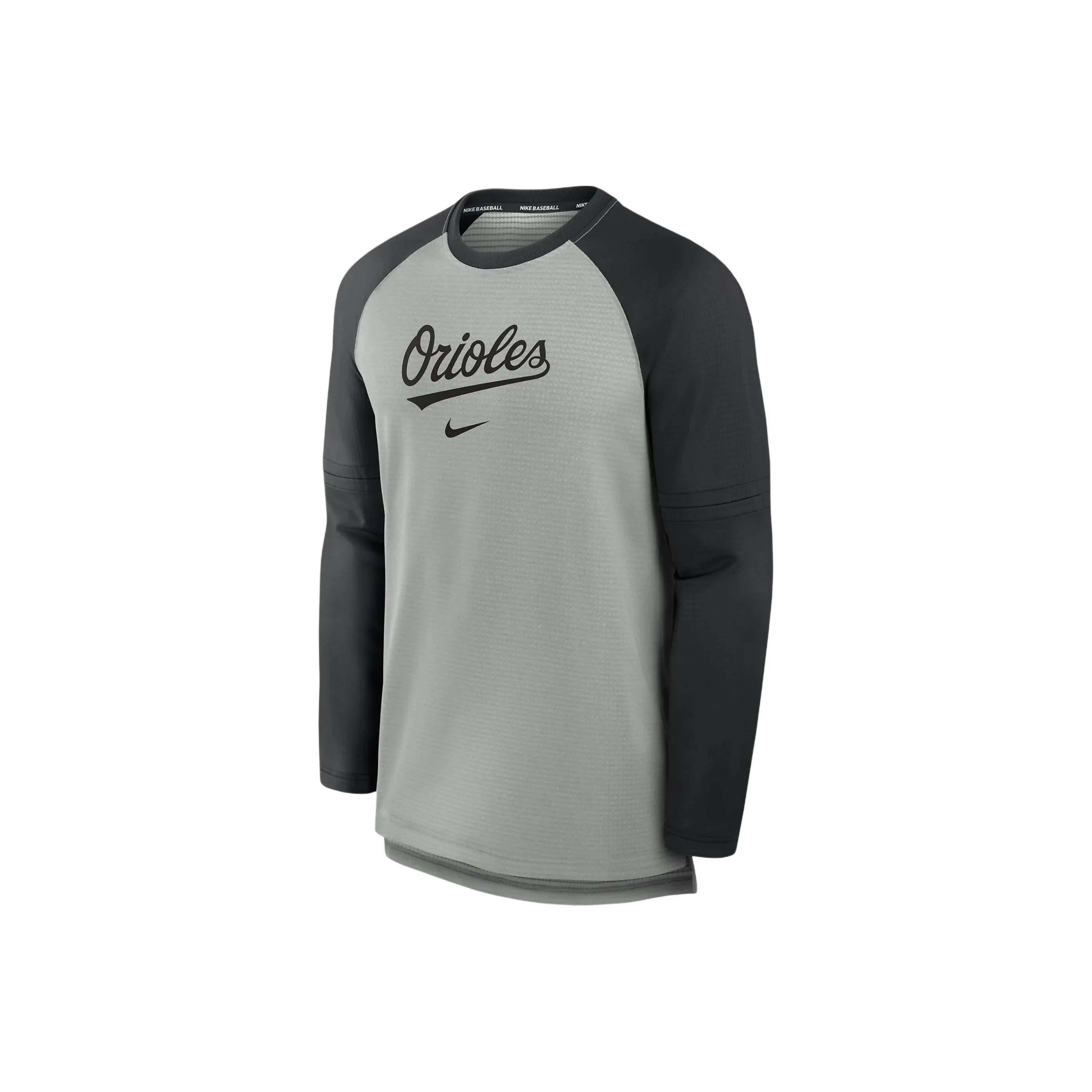 Nike Baltimore Orioles Authentic Collection Game Time Men's Nike Breathe Mlb Long-Sleeve T-Shirt