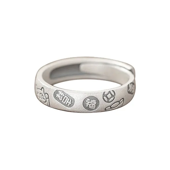 SECU S999 Fine Silver Rings Women's