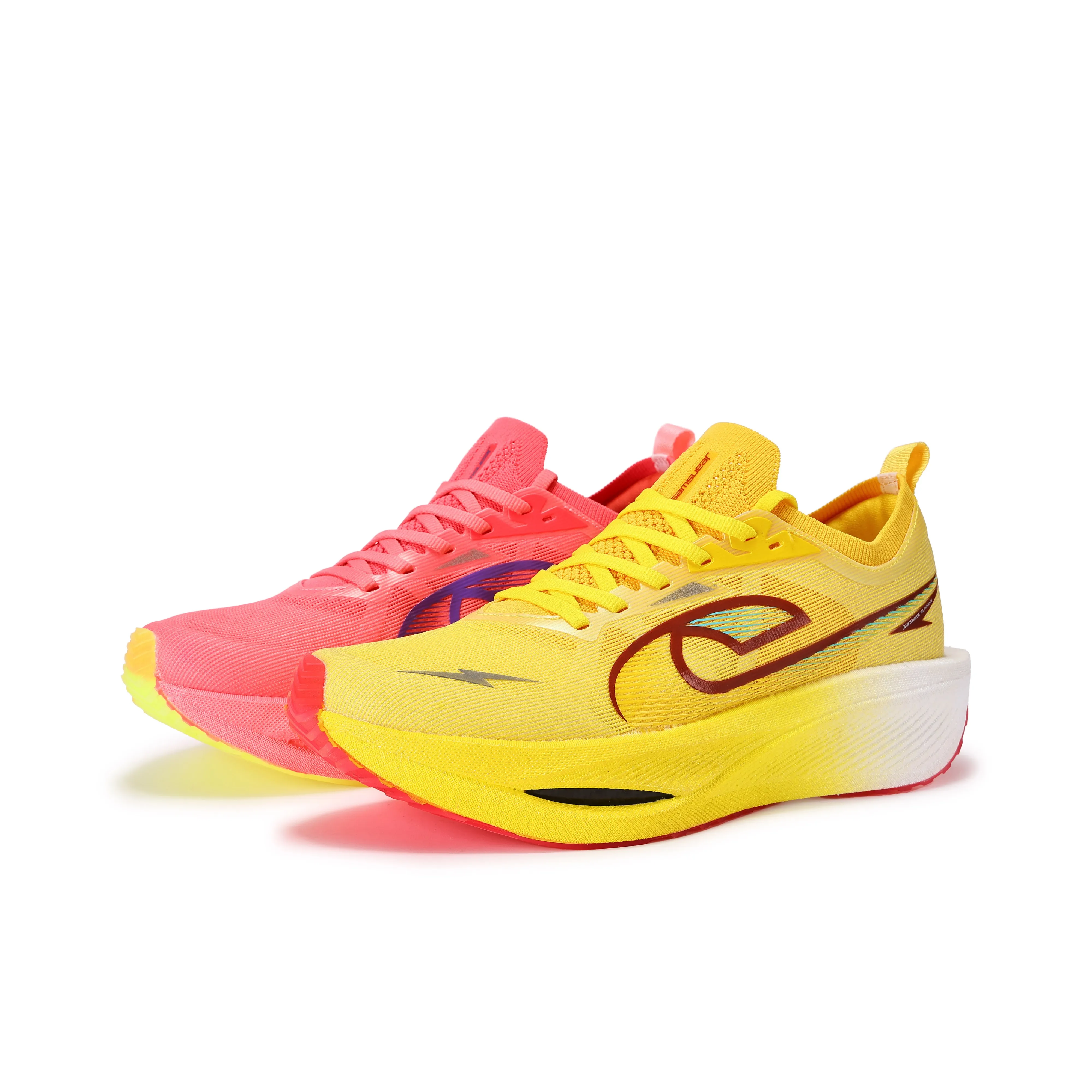 JEANSWEST Амортизация Поддержка Устойчивость к истиранию Низкий Топ Карбоновая плита Беговые кроссовки Унисекс Full OF Украшение And Vigor