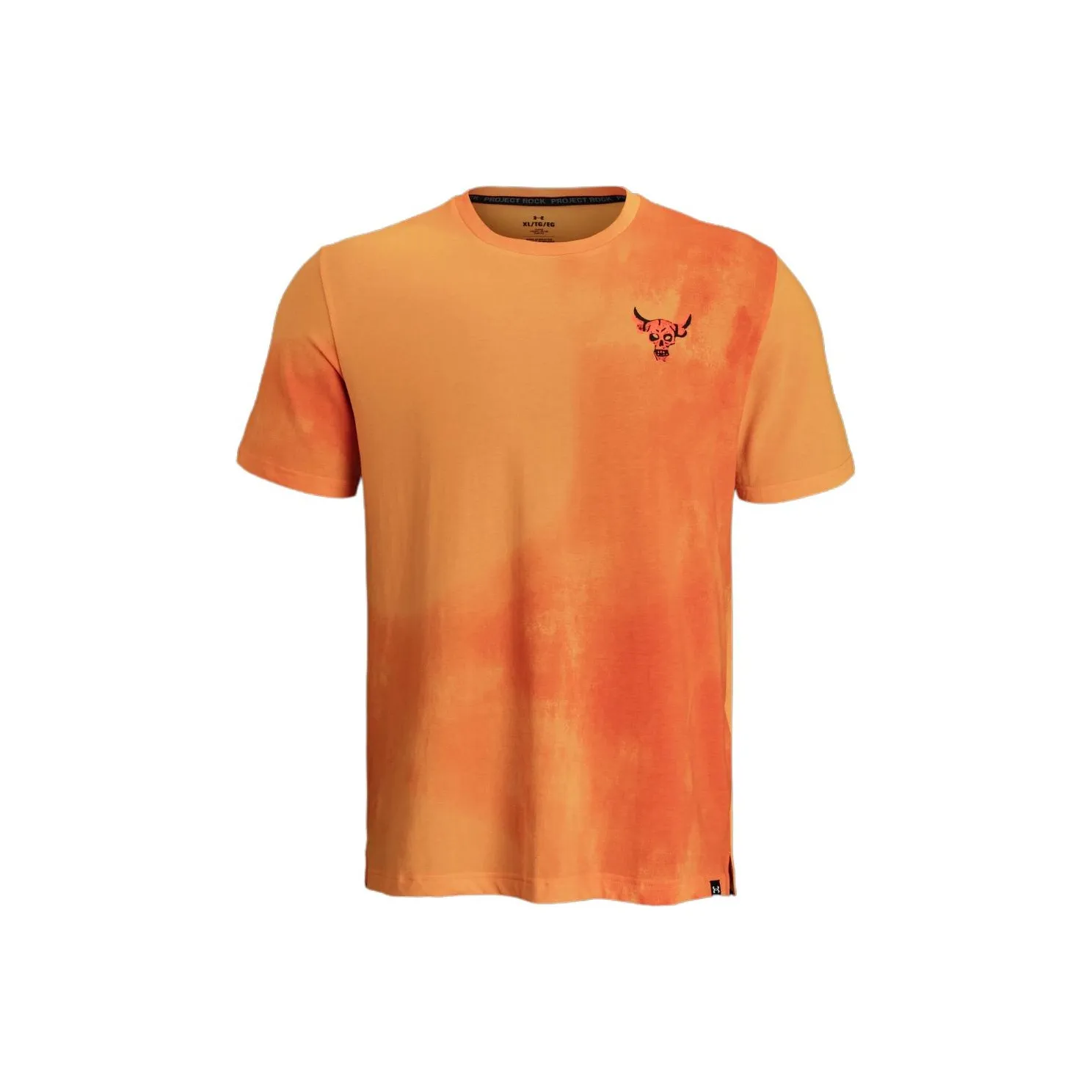 Under Armour Короткий рукав T-рубашки Мужской Атомный оранжевый