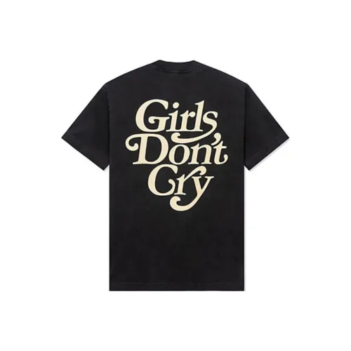 Girls Don't Cry Черная Унисекс Футболка