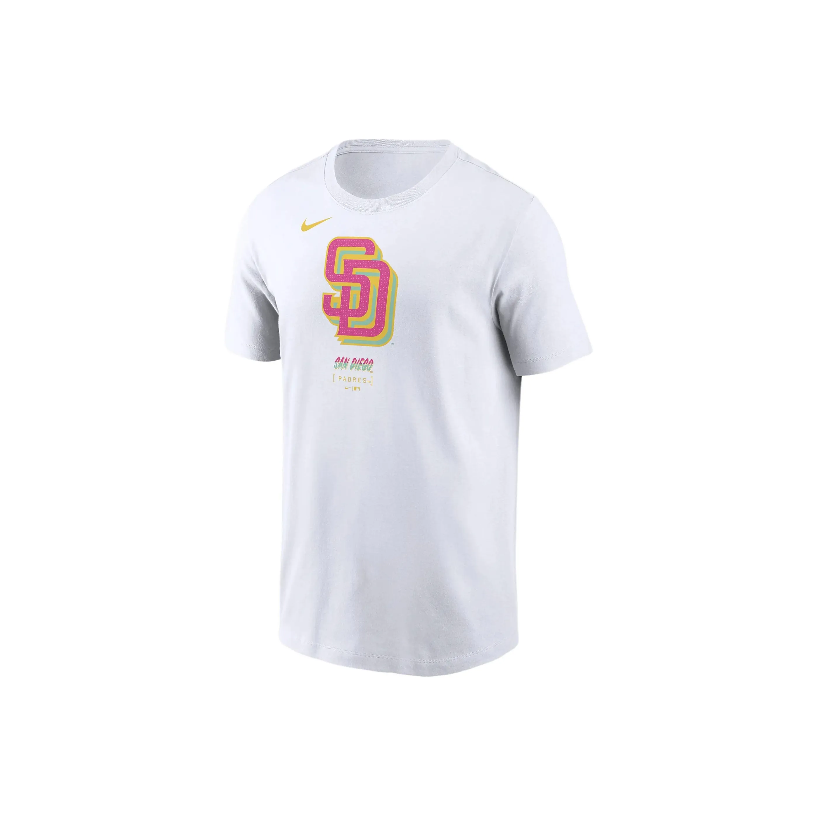 Nike San Diego Padres City Connect T Shirt Men's White