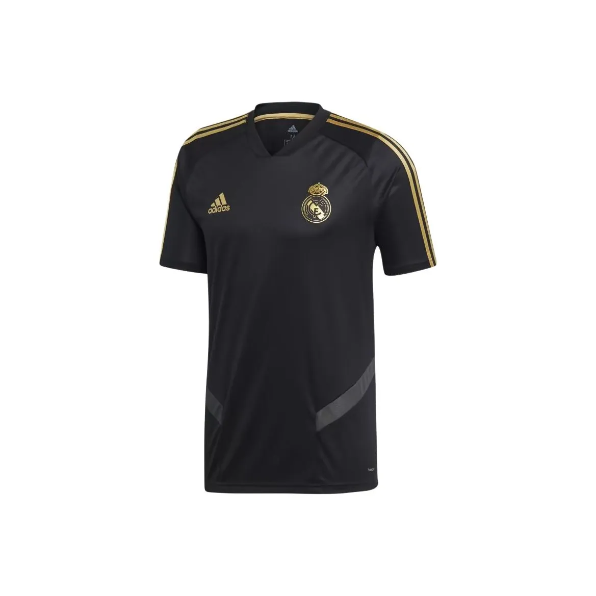 Adidas Real Madrid Real TR JSY Т-рубашка Унисекс Черный