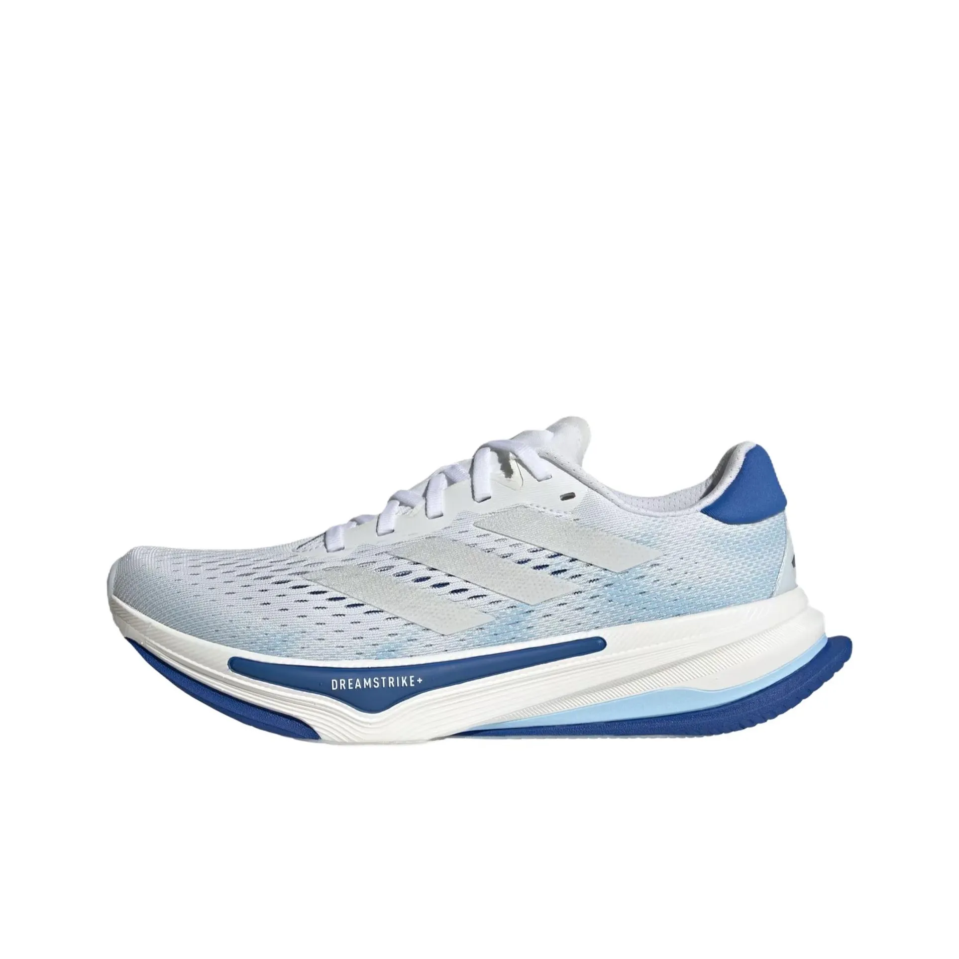 Adidas SUPERNOVA SOLUTION 2 Юбка Устойчивая к истиранию Низкий Топ Повседневные Беговые кроссовки Унисекс Синий Белый