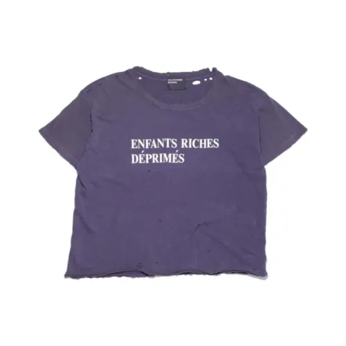 ENFANTS RICHES DEPRIMES Баклажаново-фиолетовый Мужские Рубашки