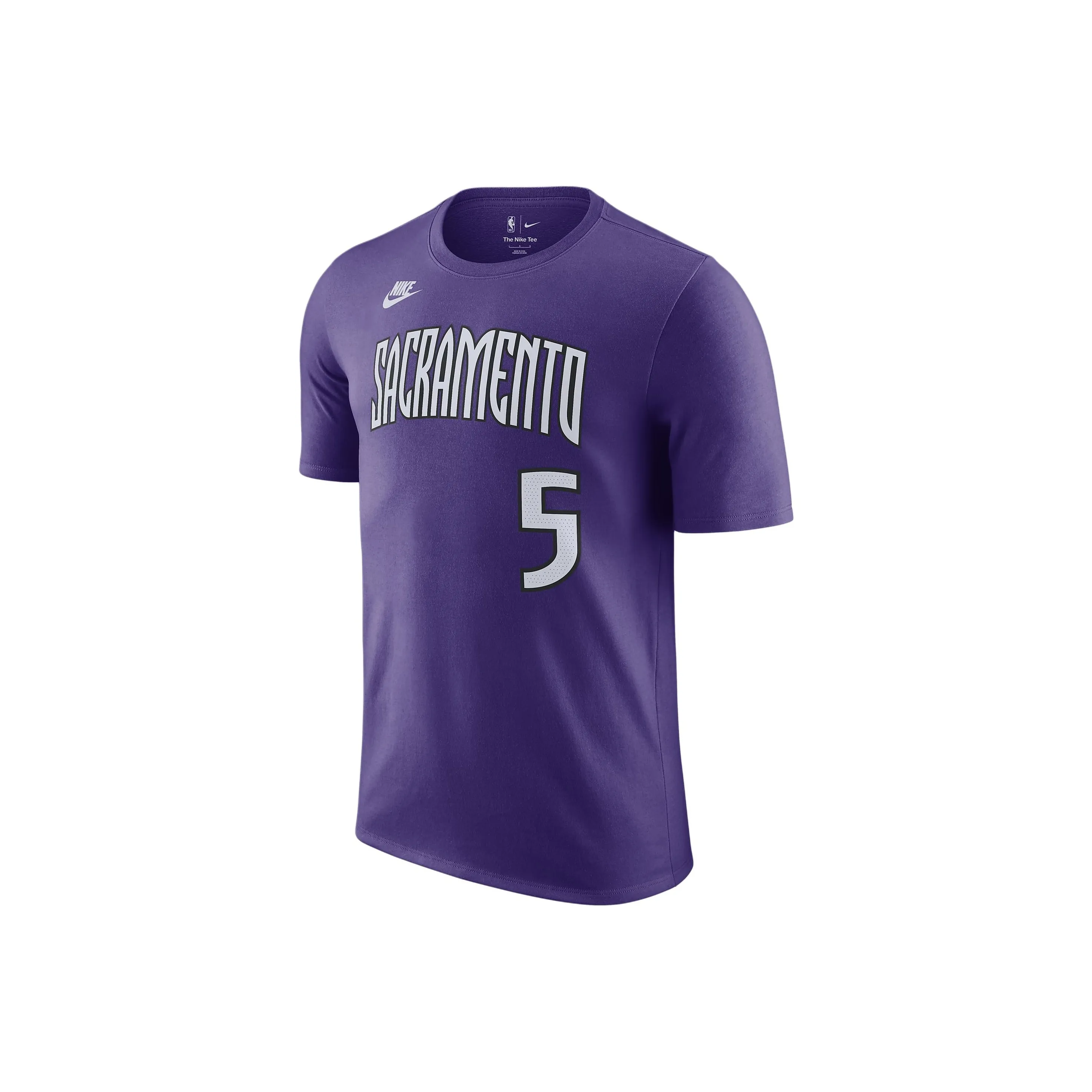 Nike De'Aaron Fox Sacramento Kings Essential Hardwood Classics Men's Nike Nba T Shirt
