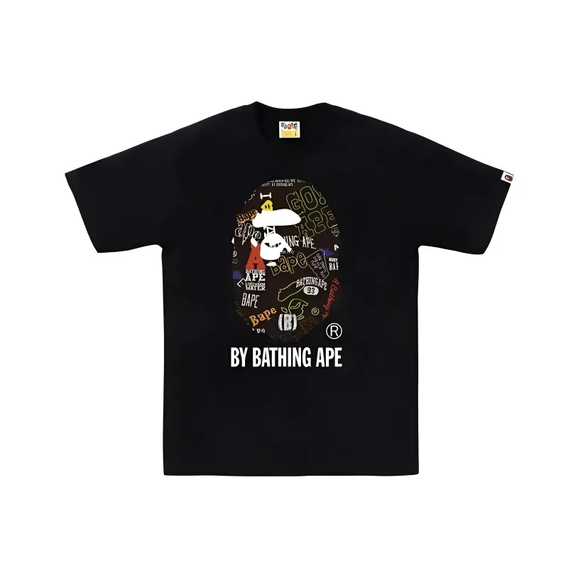 Bape Hand Draw Pattern By Bathing Ape Tee
