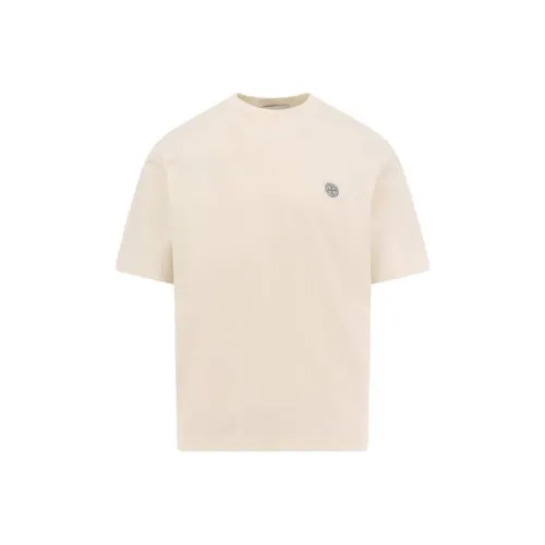 STONE ISLAND Бежевые Мужские Рубашки