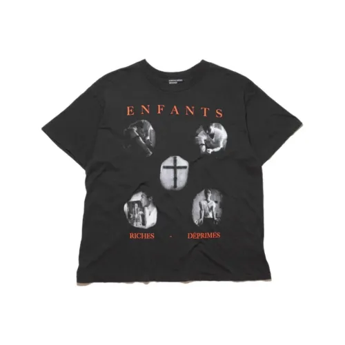 ENFANTS RICHES DEPRIMES Черная Мужская Рубашка