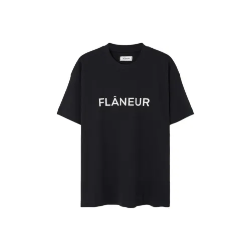 Flaneur Homme Черная Мужская Рубашка