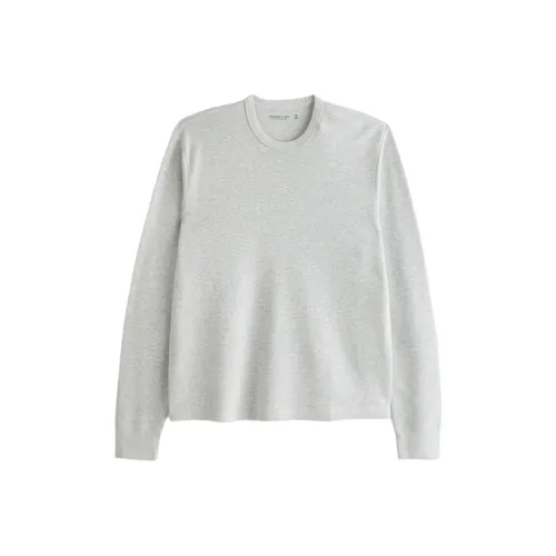 Abercrombie＆Fitch Светло-серый Вереск Flower Мужские Рубашки