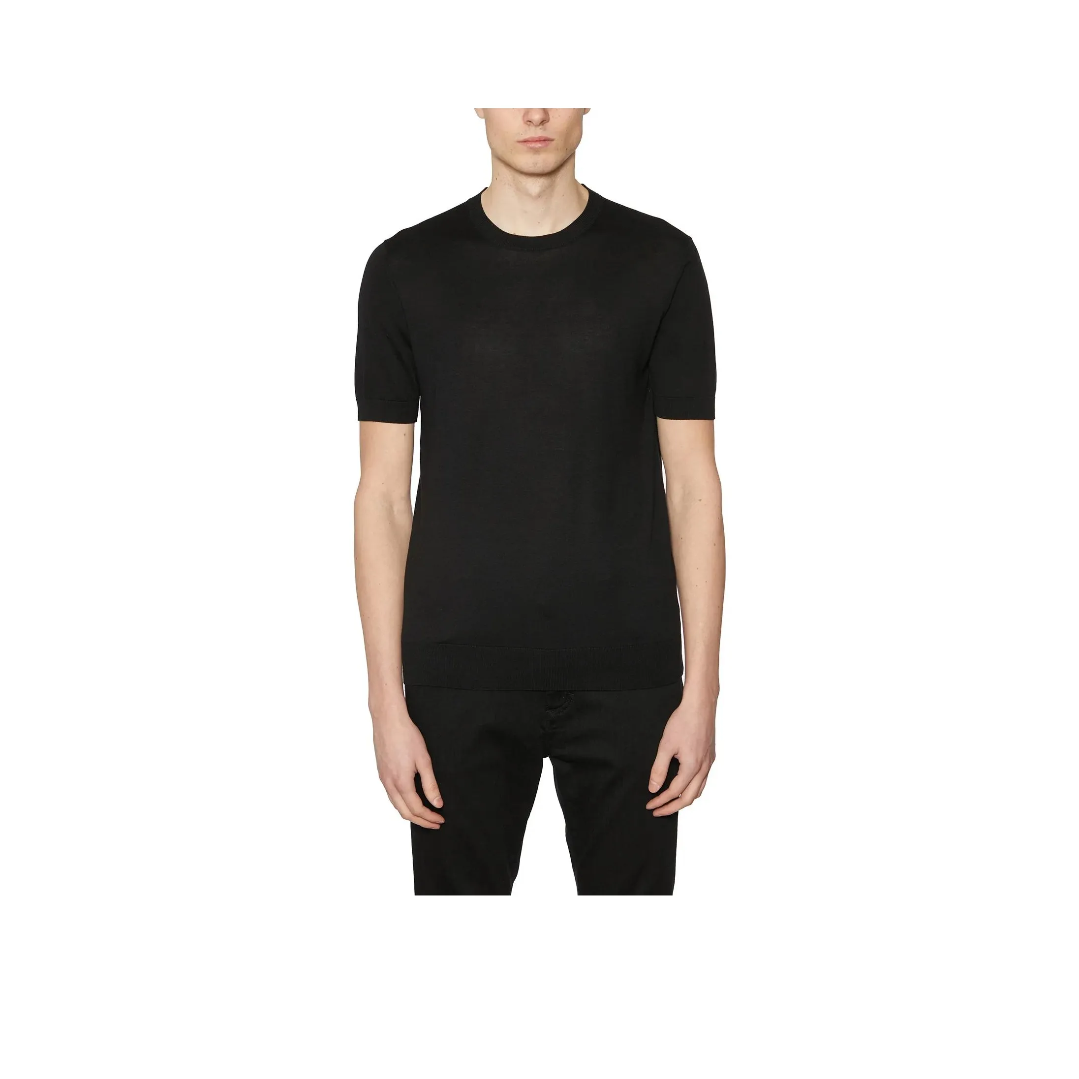 PAOLO PECORA MILANO T Shirts Men Black