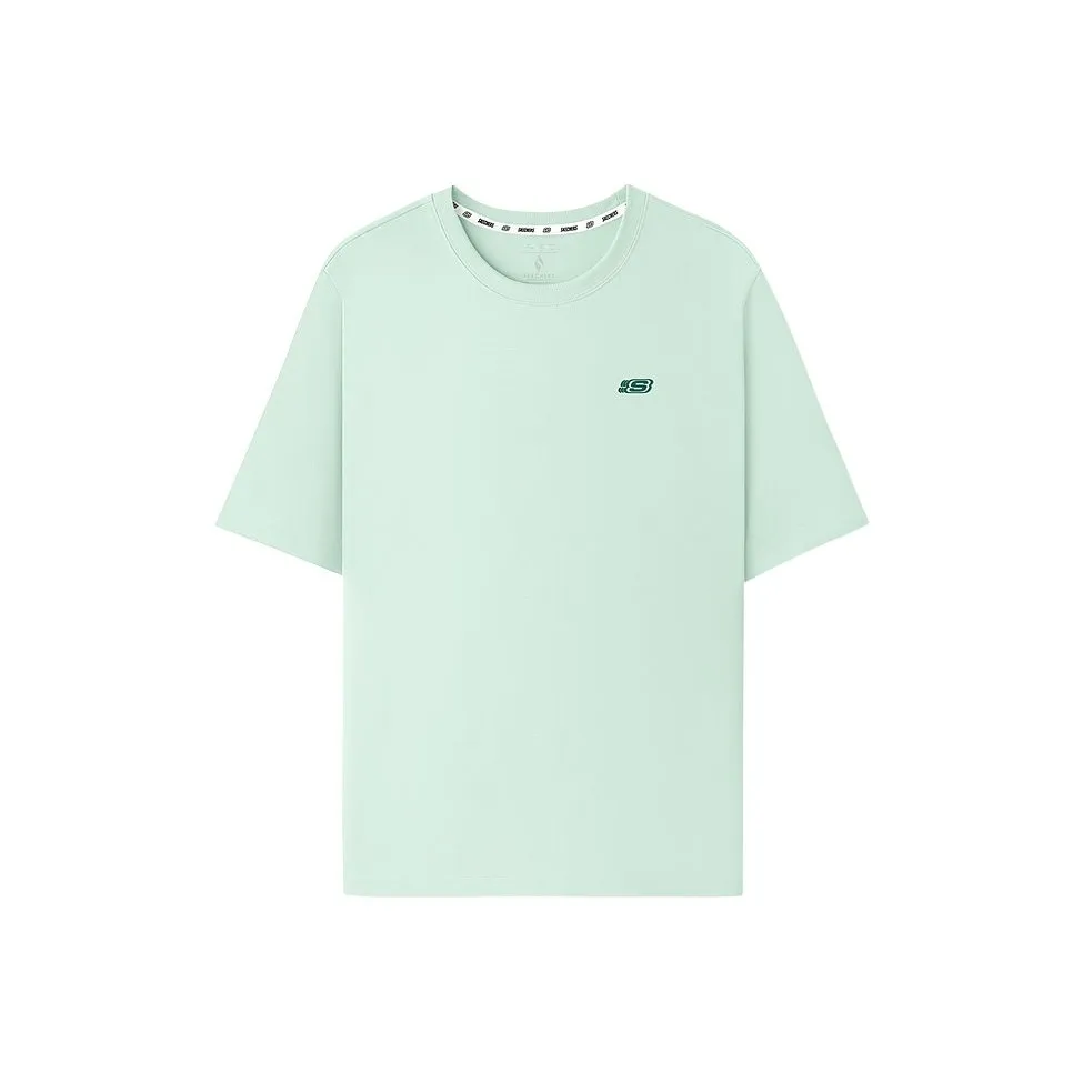 Skechers T-Shirt Унисекс Лилия Зеленый