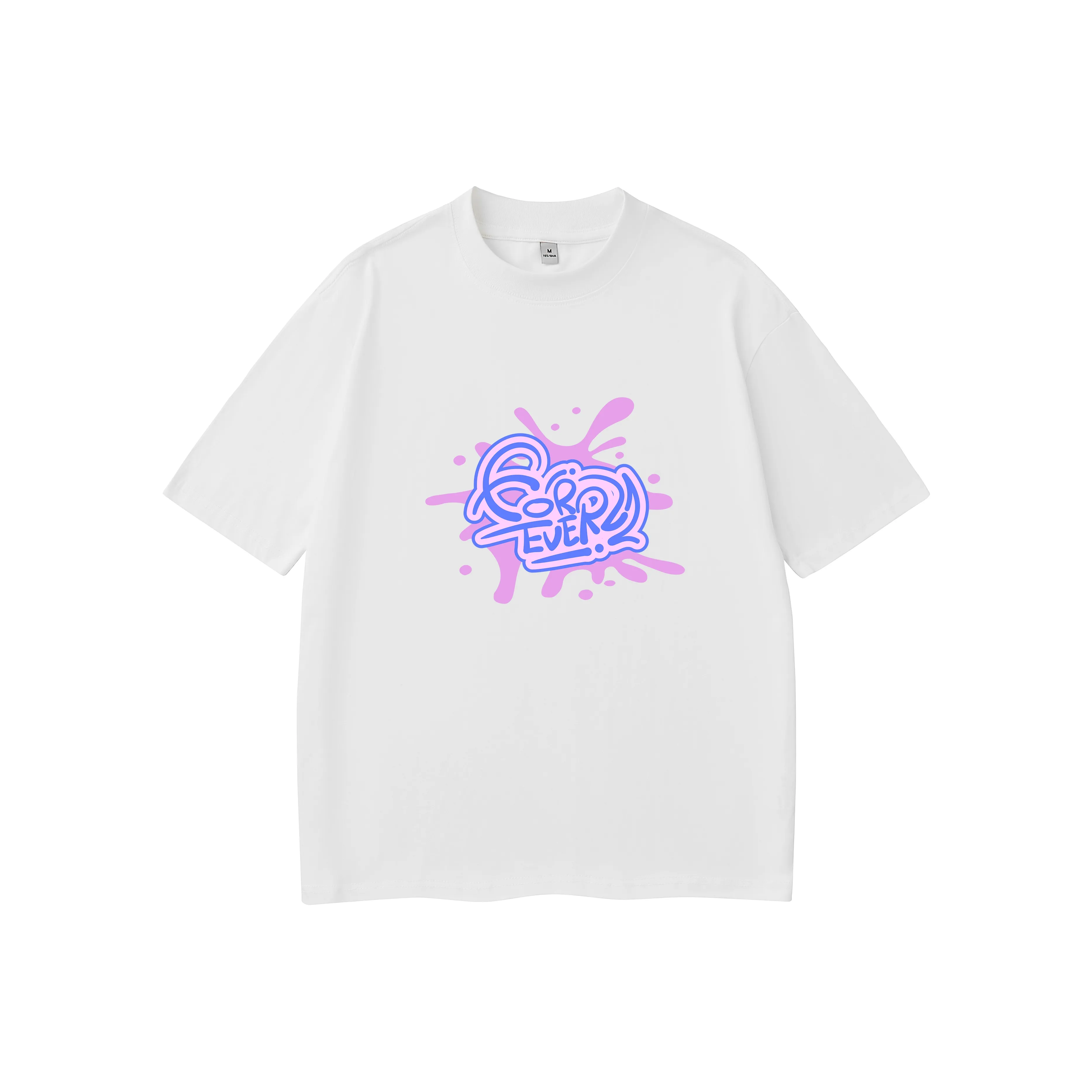 FOREVER 21 Рукав с оборванным плечом T-рубашка Унисекс