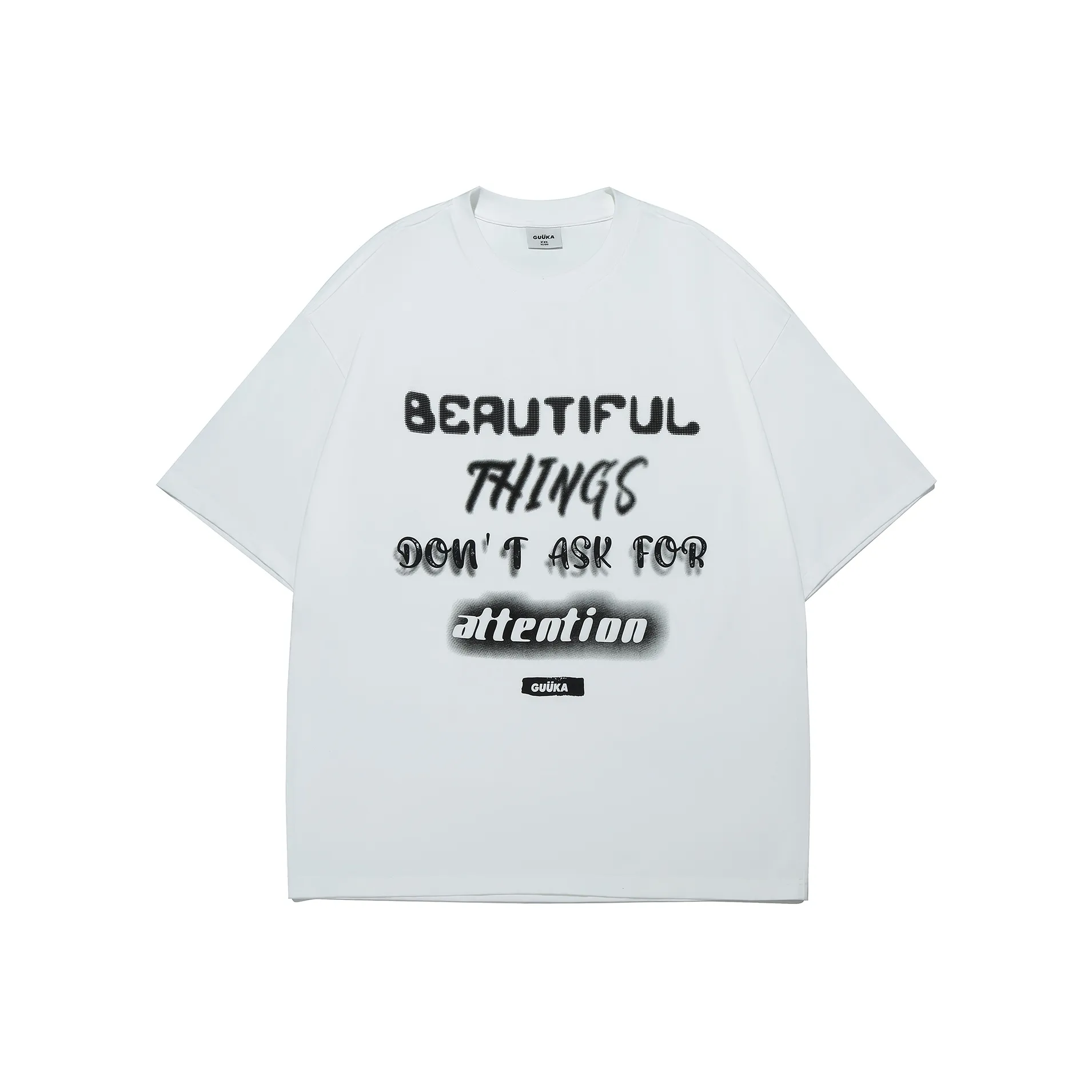 Guuka Короткий рукав T-рубашки Мужской Белый