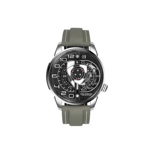 BEHRENS Автоматический Механический Movement Унисекс Коллекция Rotor Часы 42 мм Черные