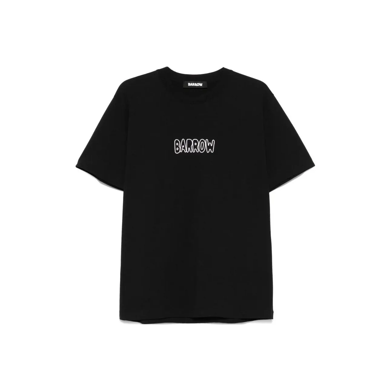 Barrow Logo Printed Crewneck T Shirt