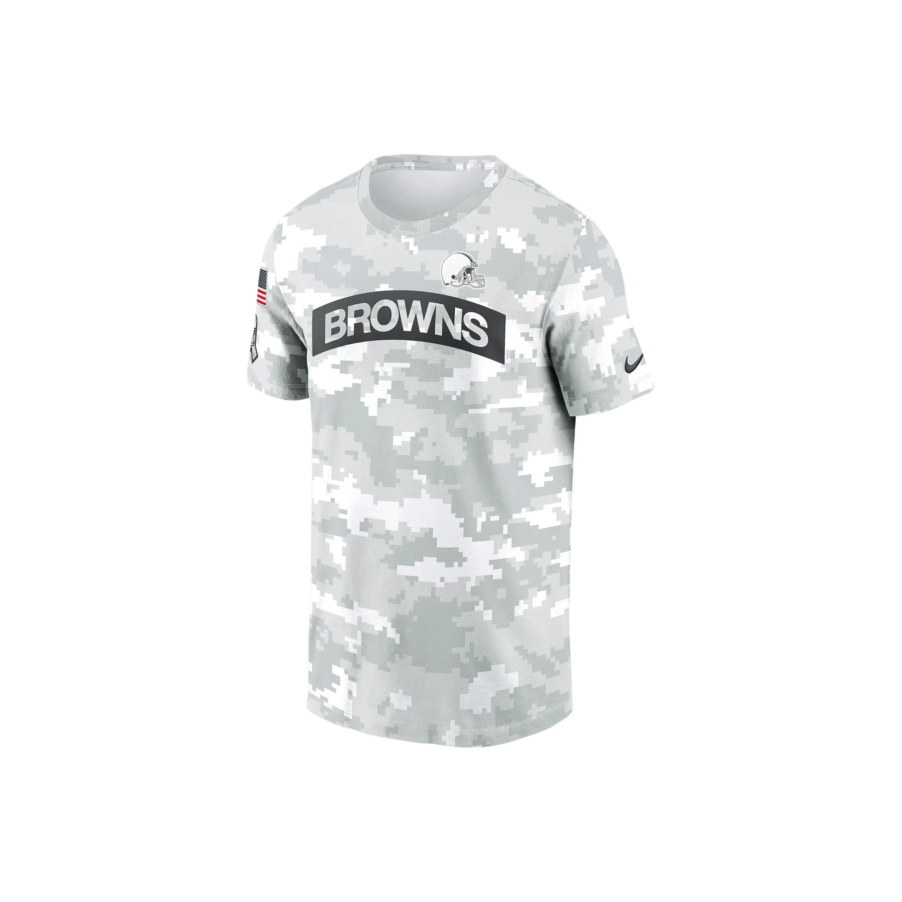 Nike Cleveland Browns Salute To Service Edge Arch Men's Nike Dri FIT Nfl T Shirt