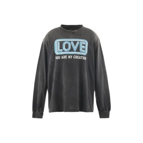 SAINT Mxxxxxx FW24 Черный Унисекс T Рубашки