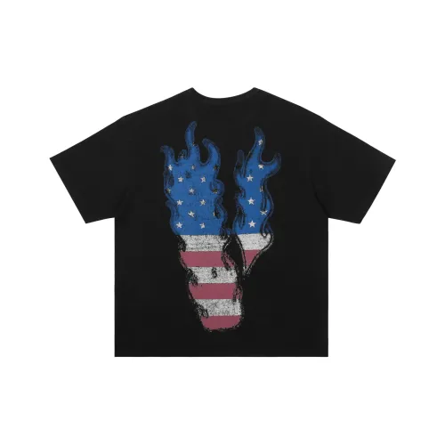 VLONE SS25 Черная унисекс футболка