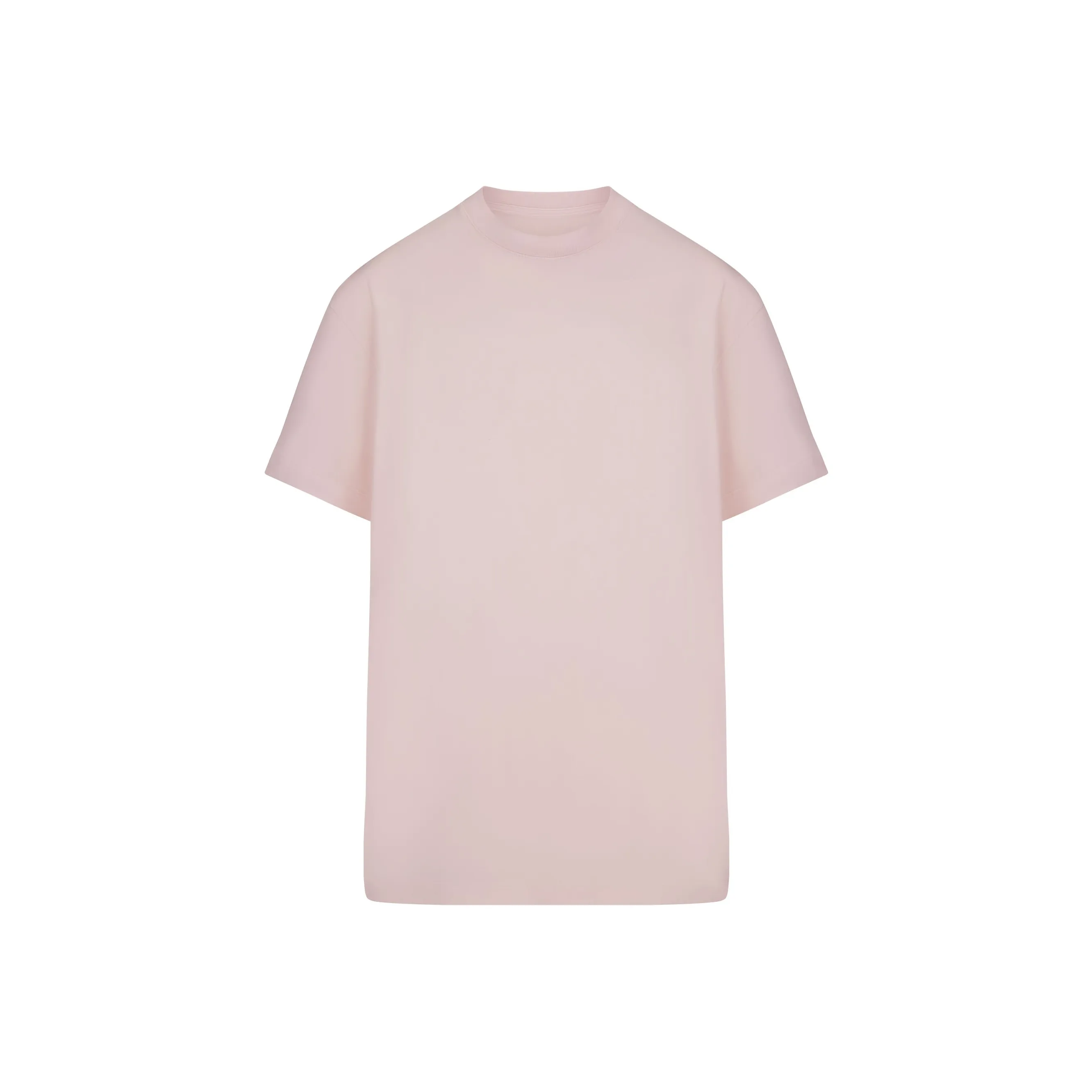 SKIMS Valentine's Day Collection SS25 Boyfriend T-Shirt T-Shirt Unisex Barely Pink Light Pink
