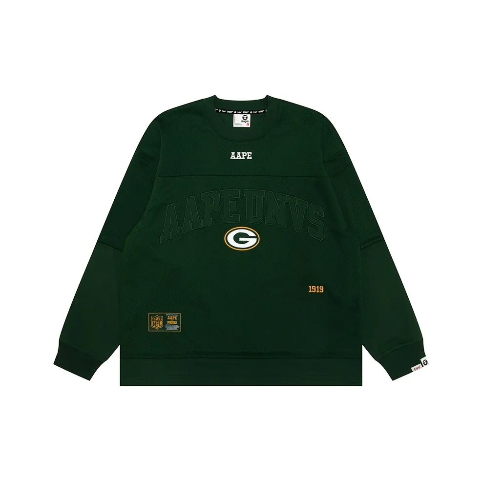 Aape NFL Co Branded Модель Мужская T-Рубашка