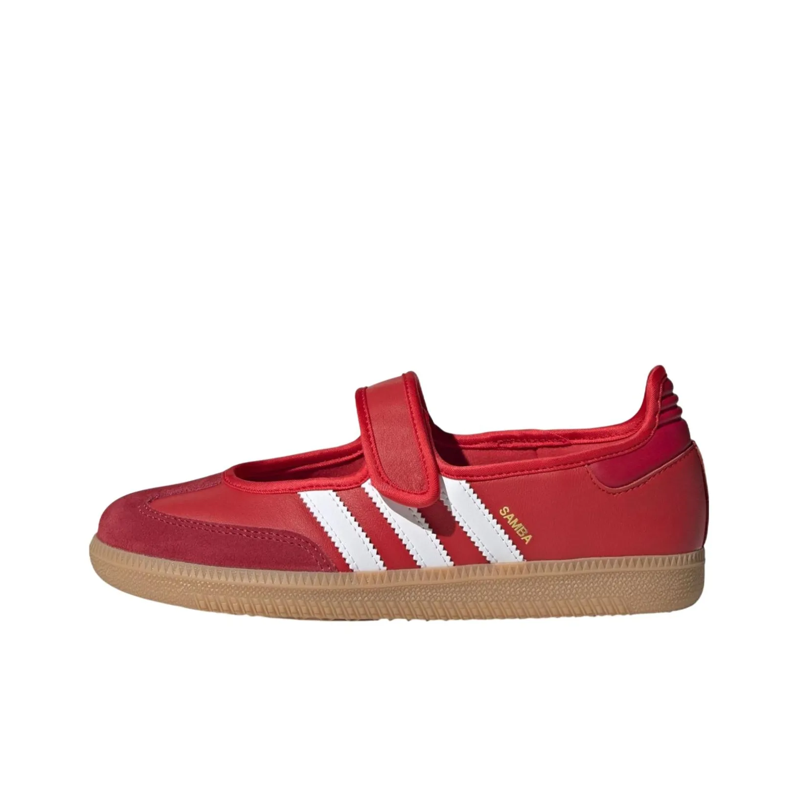 Adidas Originals Samba Jane Туфли Мэри Джейн Женские Красные