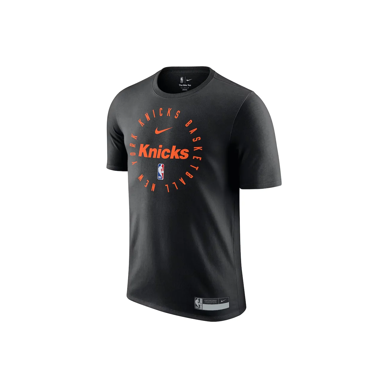Nike x NBA New York Knicks T Shirt Unisex Black