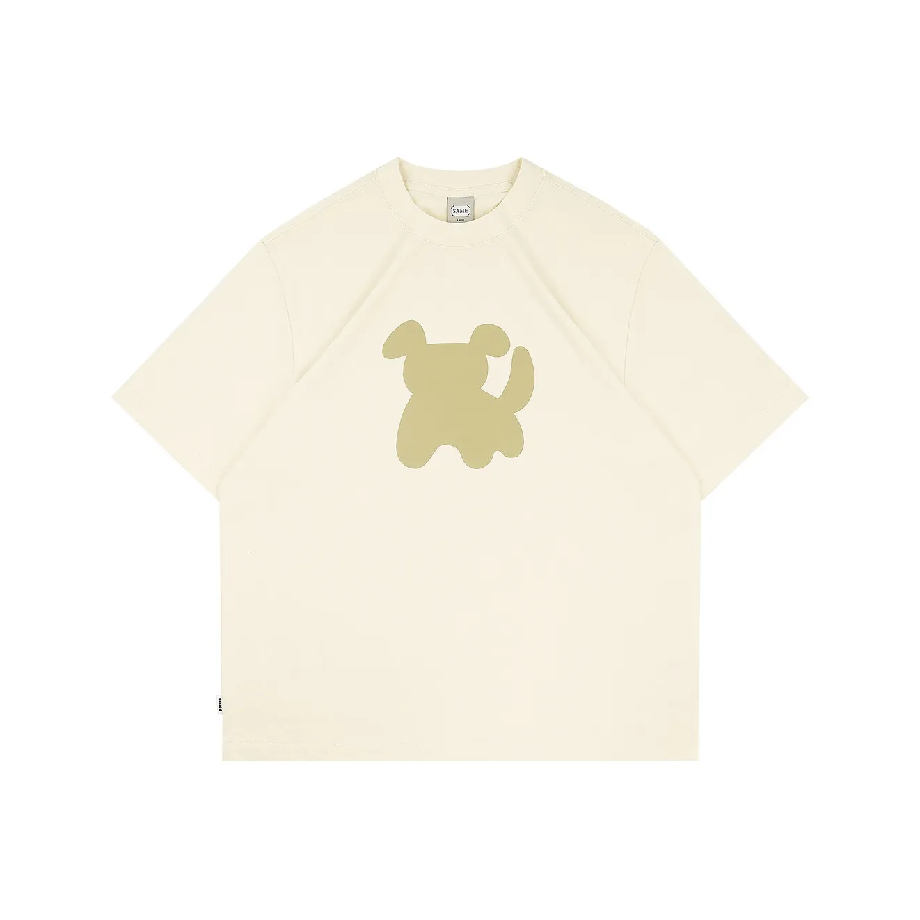 MYSAMESAME T Shirt Unisex Cream