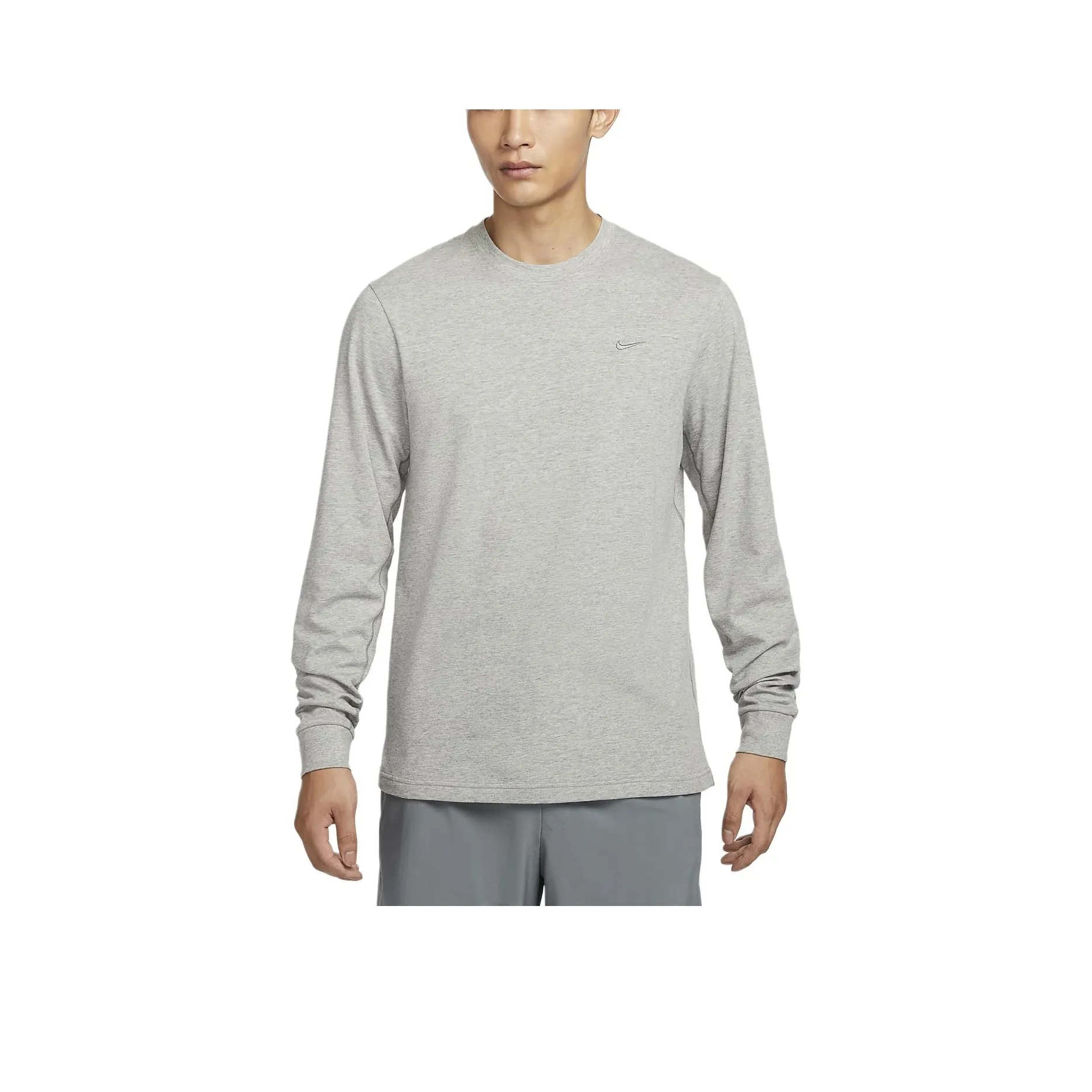 nike PRIMARY DRI FIT T-Рубашка Мужская Тонинг Темно-Серый Toning Дымчатый Серый