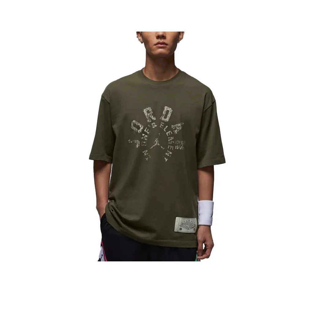 Jordan T Shirt Men's Olive Green