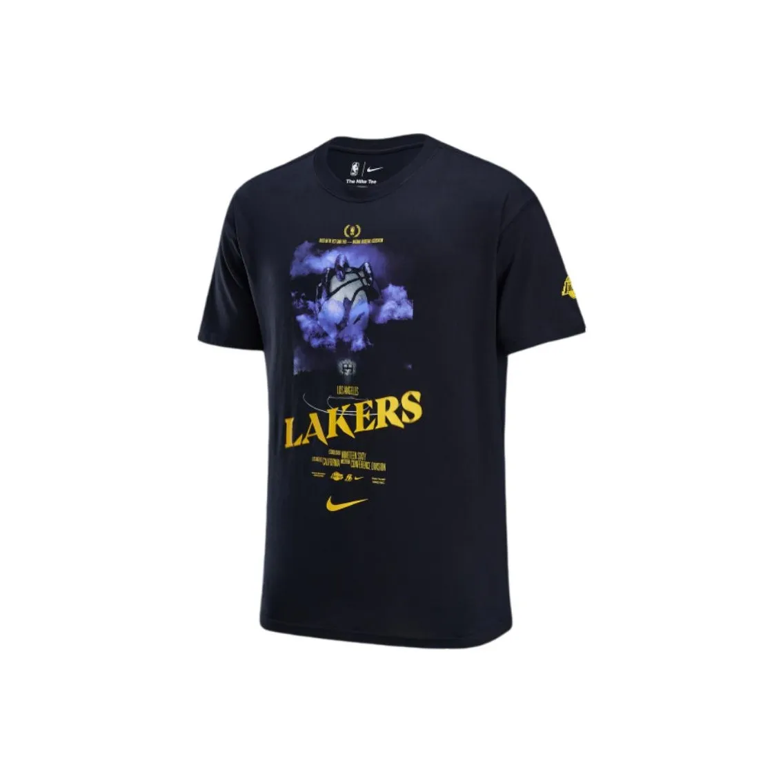 Nike x NBA Courtside Los Angeles Lakers T-Shirt Мужской Черный