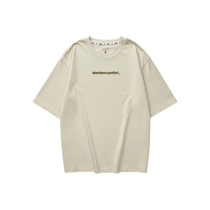 Skechers T-Shirt Unisex Light Brown