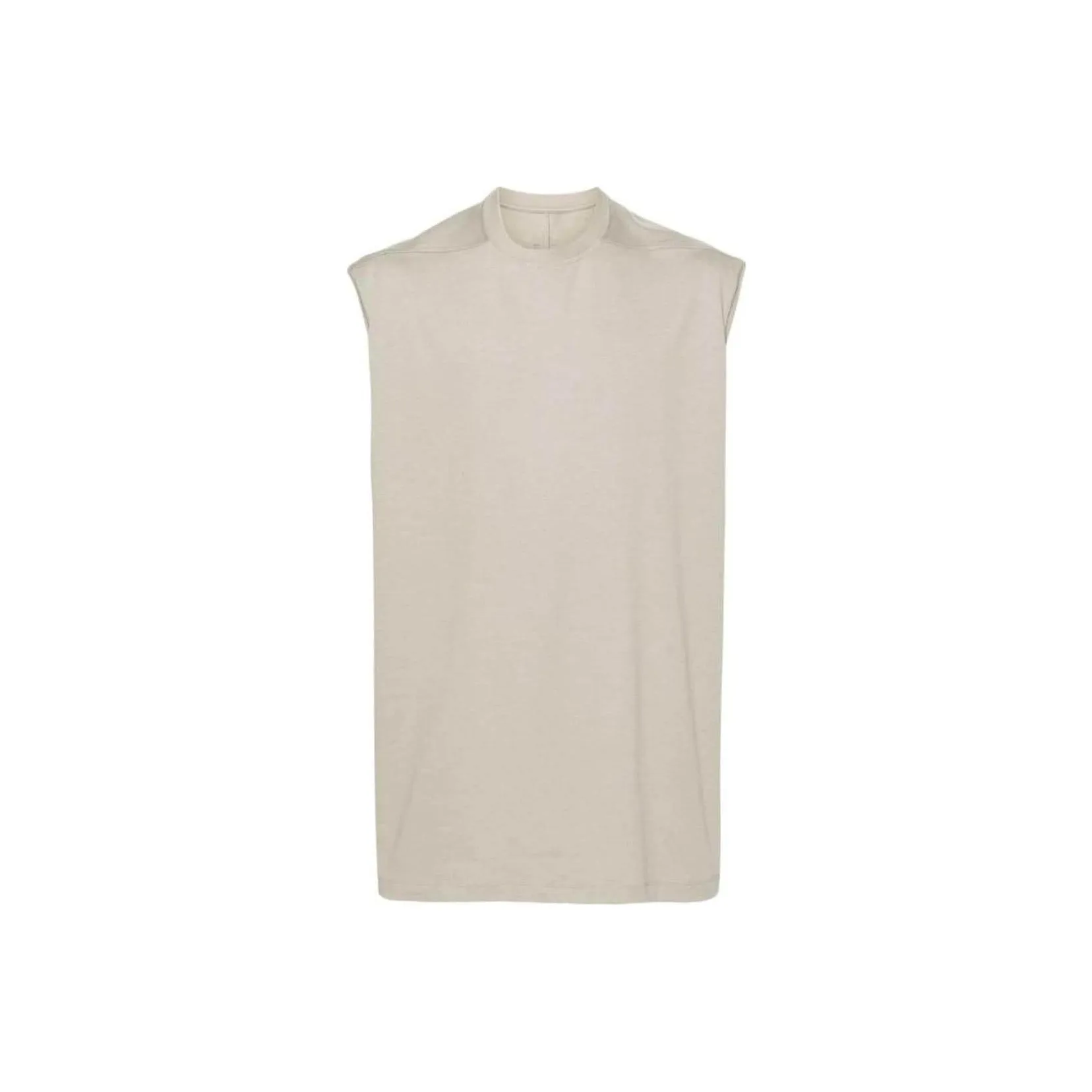 Rick Owens RO SS24 T Рубашка Мужская Светлый Умбра