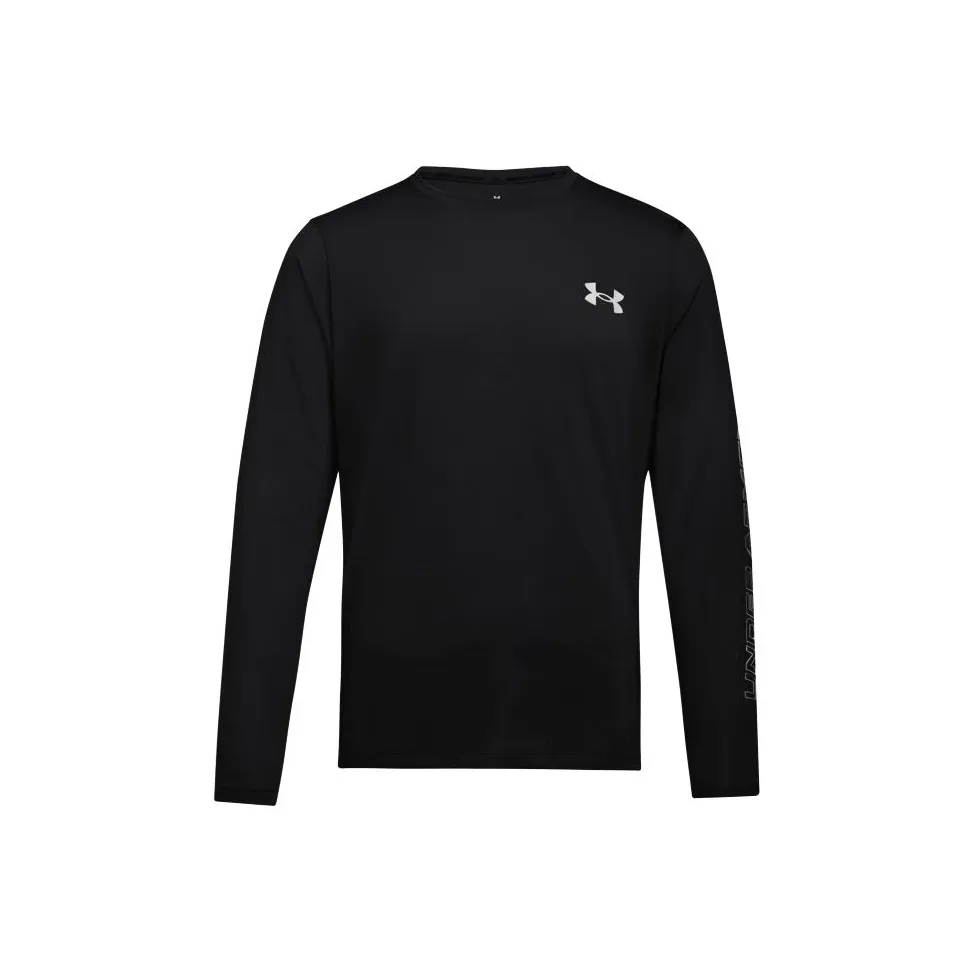 Under Armour SS25 EF Perf Graphic T Рубашка Мужская Черная 001