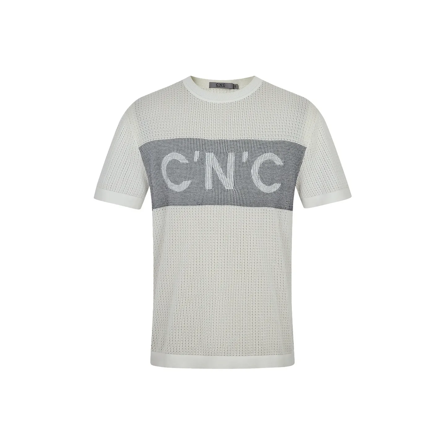 C'N'C Trend Series Spring And Summer T Shirt Men's White