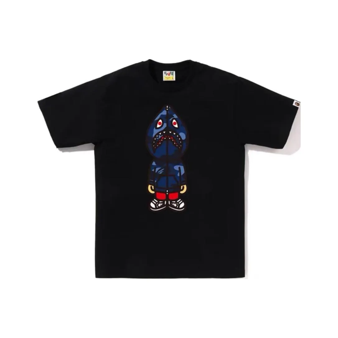 Bape Color Camo Classic Milo Shark Tee