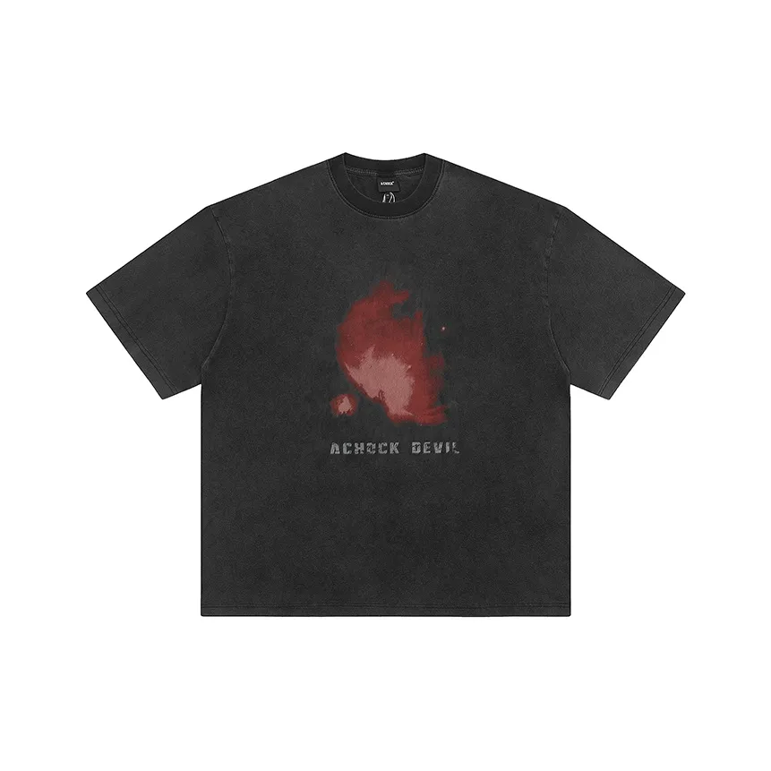 A Chock Повседневная футболка унисекс черного цвета