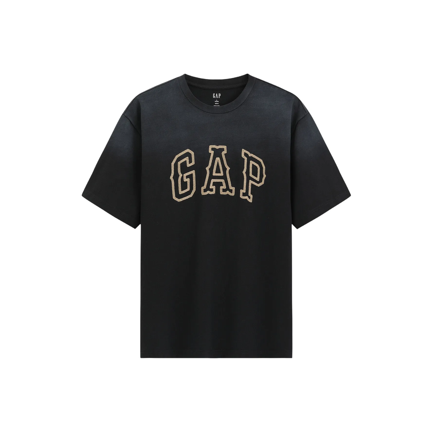 GAP Черная унисекс футболка