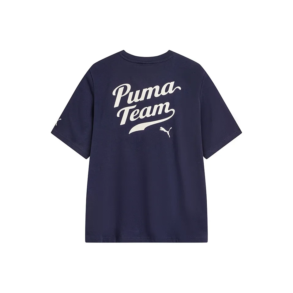 PUMA T-Shirt Унисекс Морской Синий