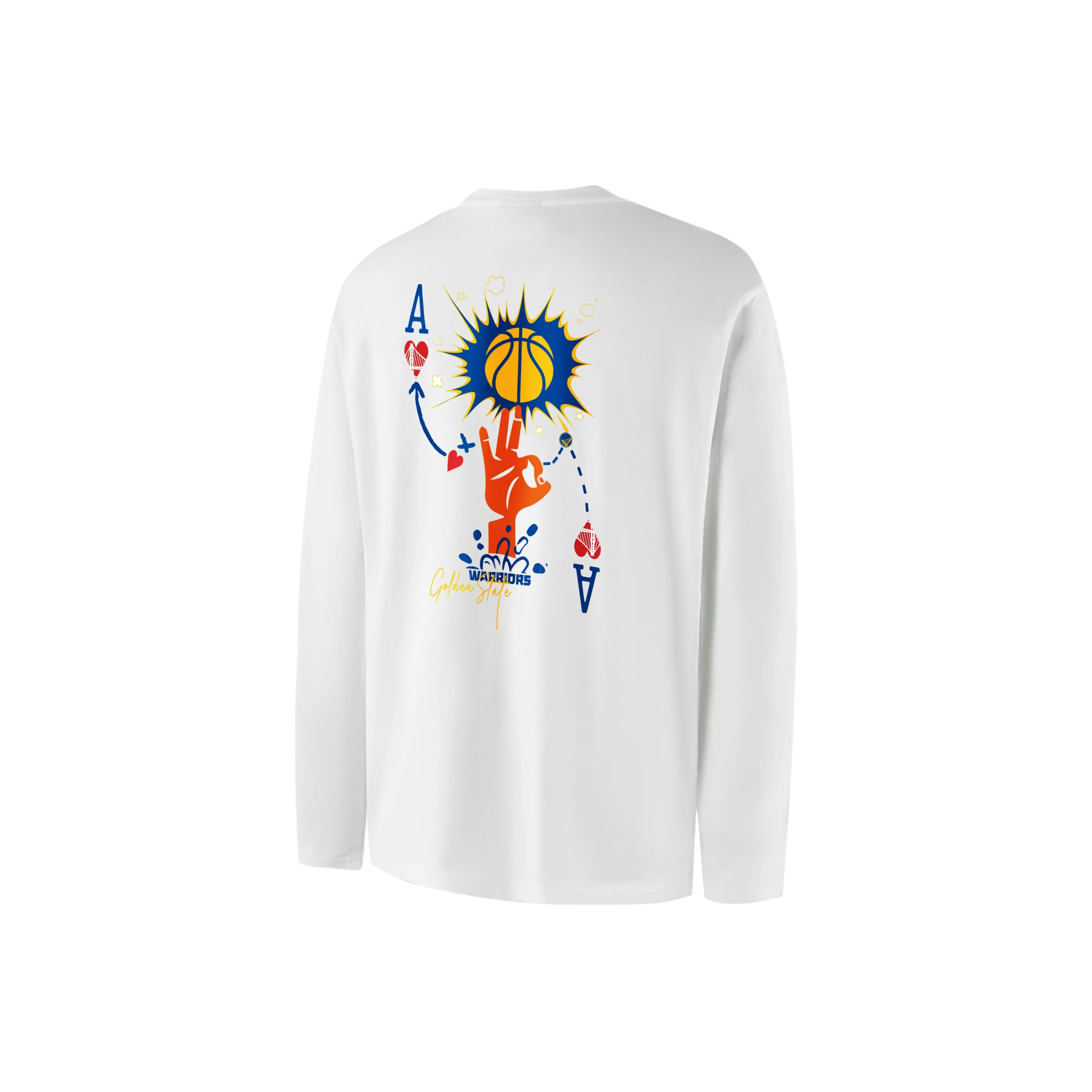 NBA Golden State Warriors T Shirt Unisex Ecru