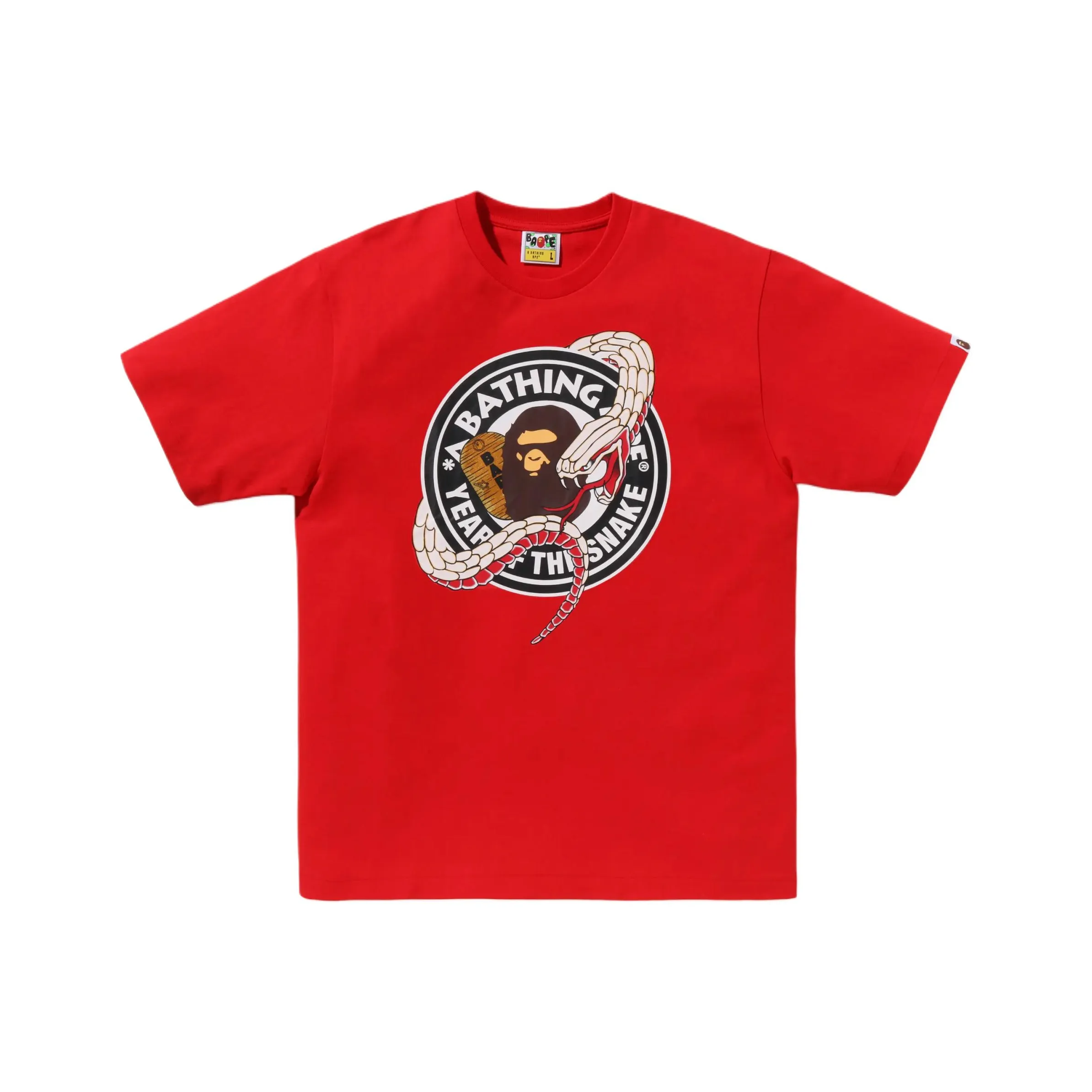 A BATHING APE Snake Year Collection T-Shirt Унисекс