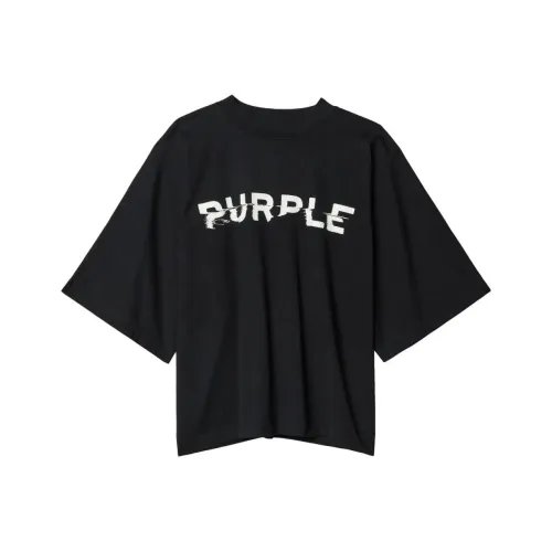 Purple Brand Черная Мужская Рубашка