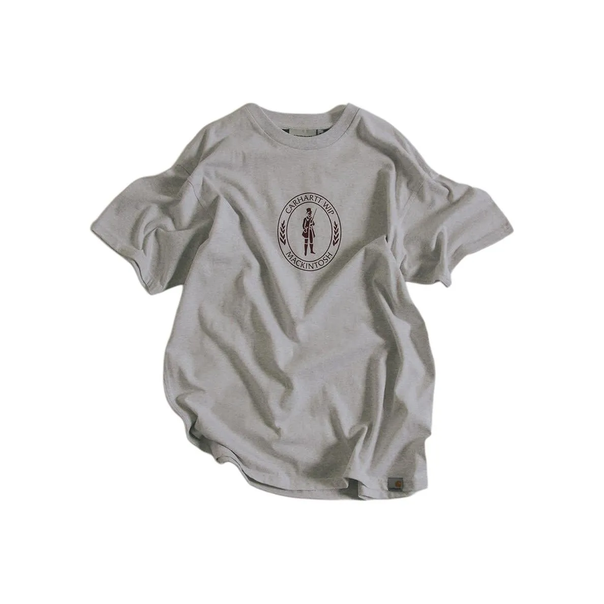 Mackintosh X Carhartt WIP MACKINTOSH X END. Collaboration T Shirts Unisex Gray